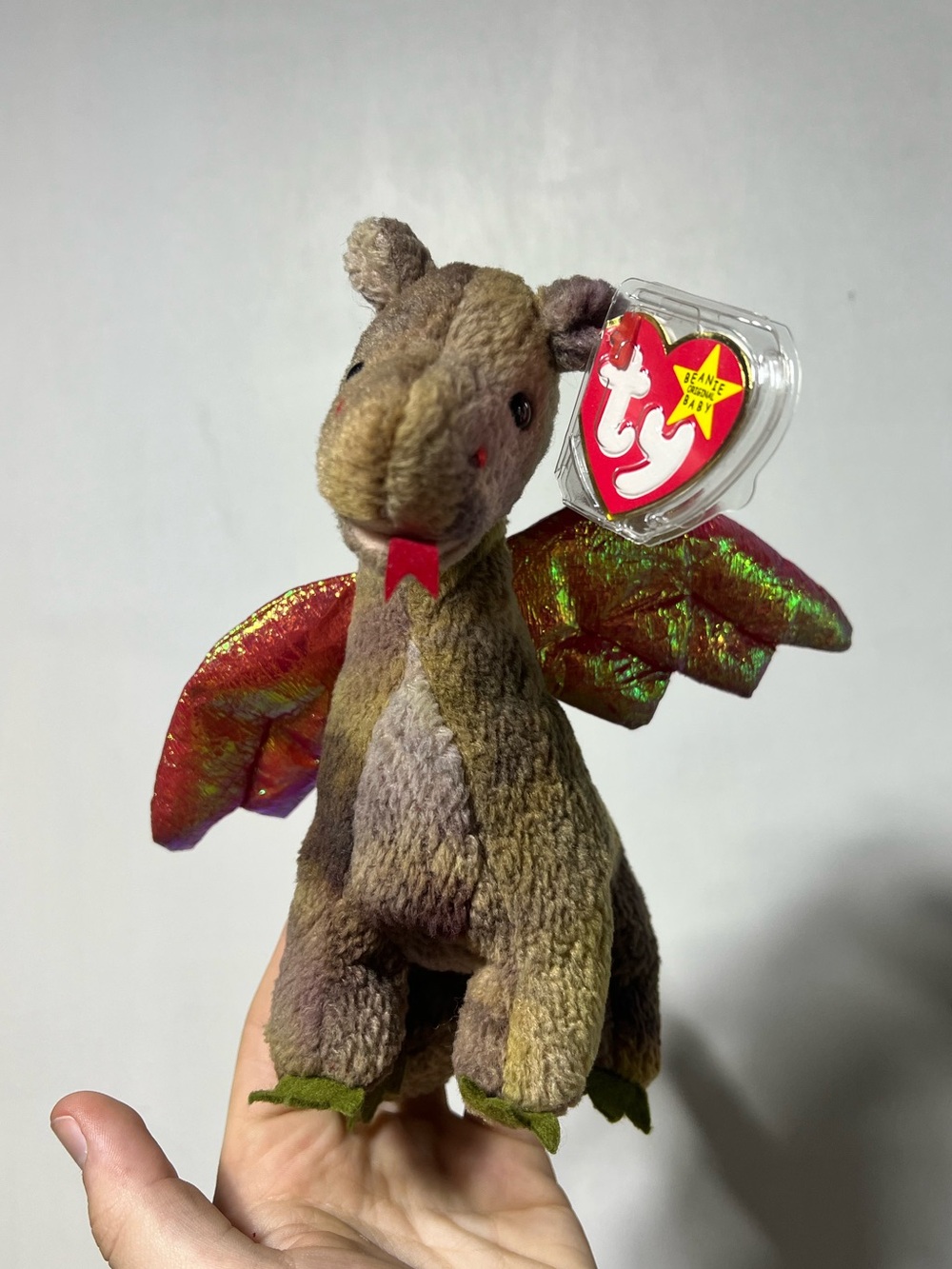 TY Beanie Baby Scorch the Dragon